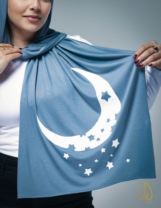 Crescent elegance - By.D Scarves