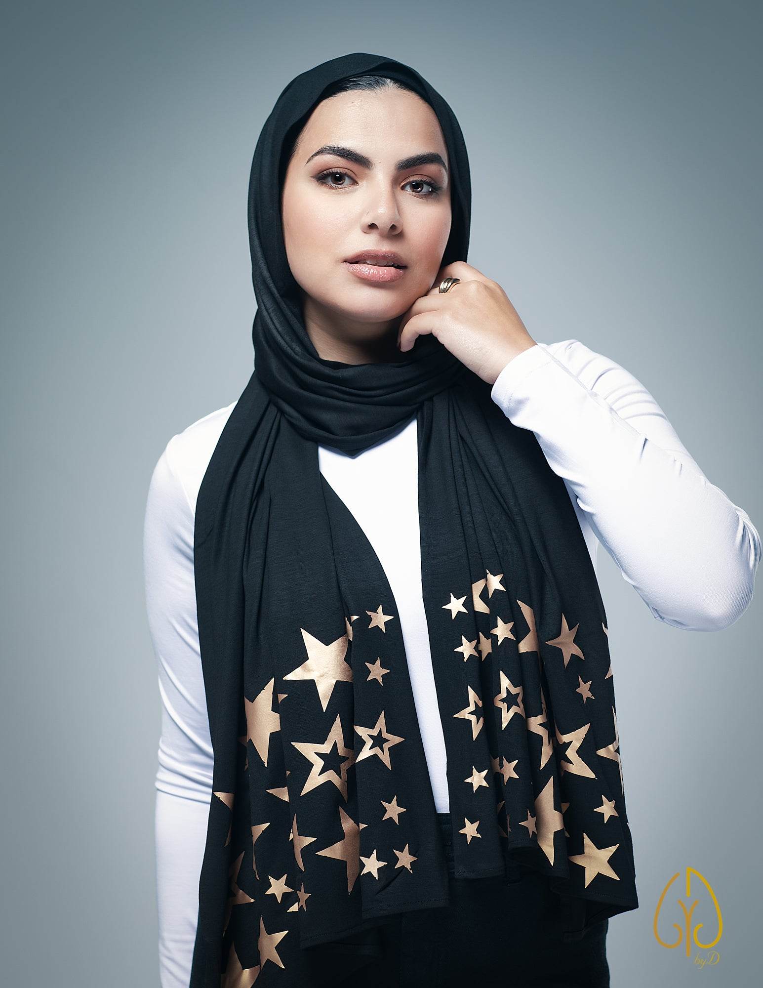 Black Starlight - By.D Scarves