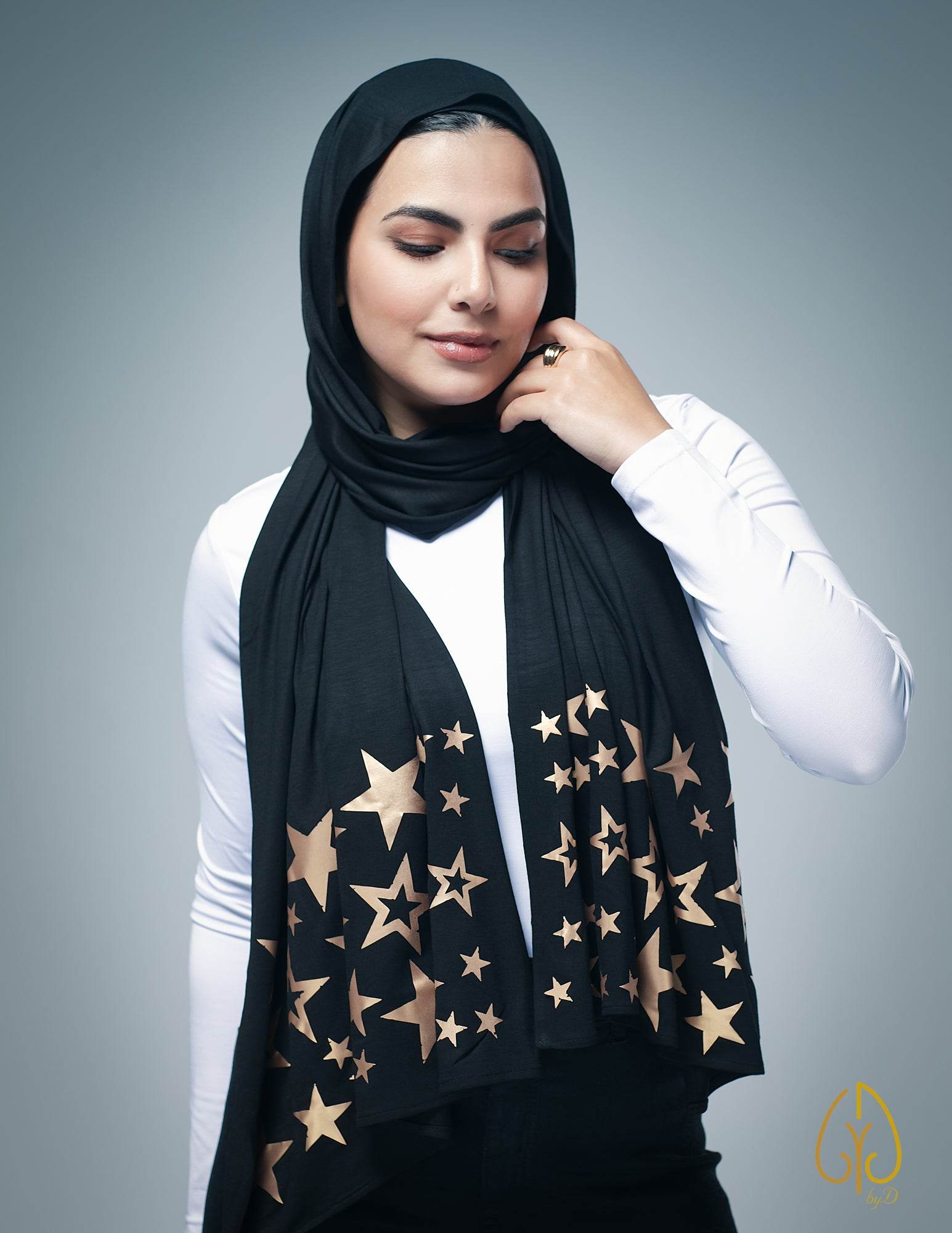 Black Starlight - By.D Scarves