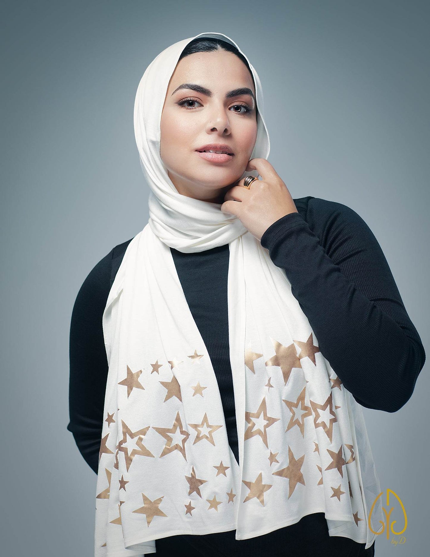 White Starlight - By.D Scarves