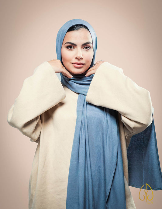 The Steel Grey - By.D Scarves