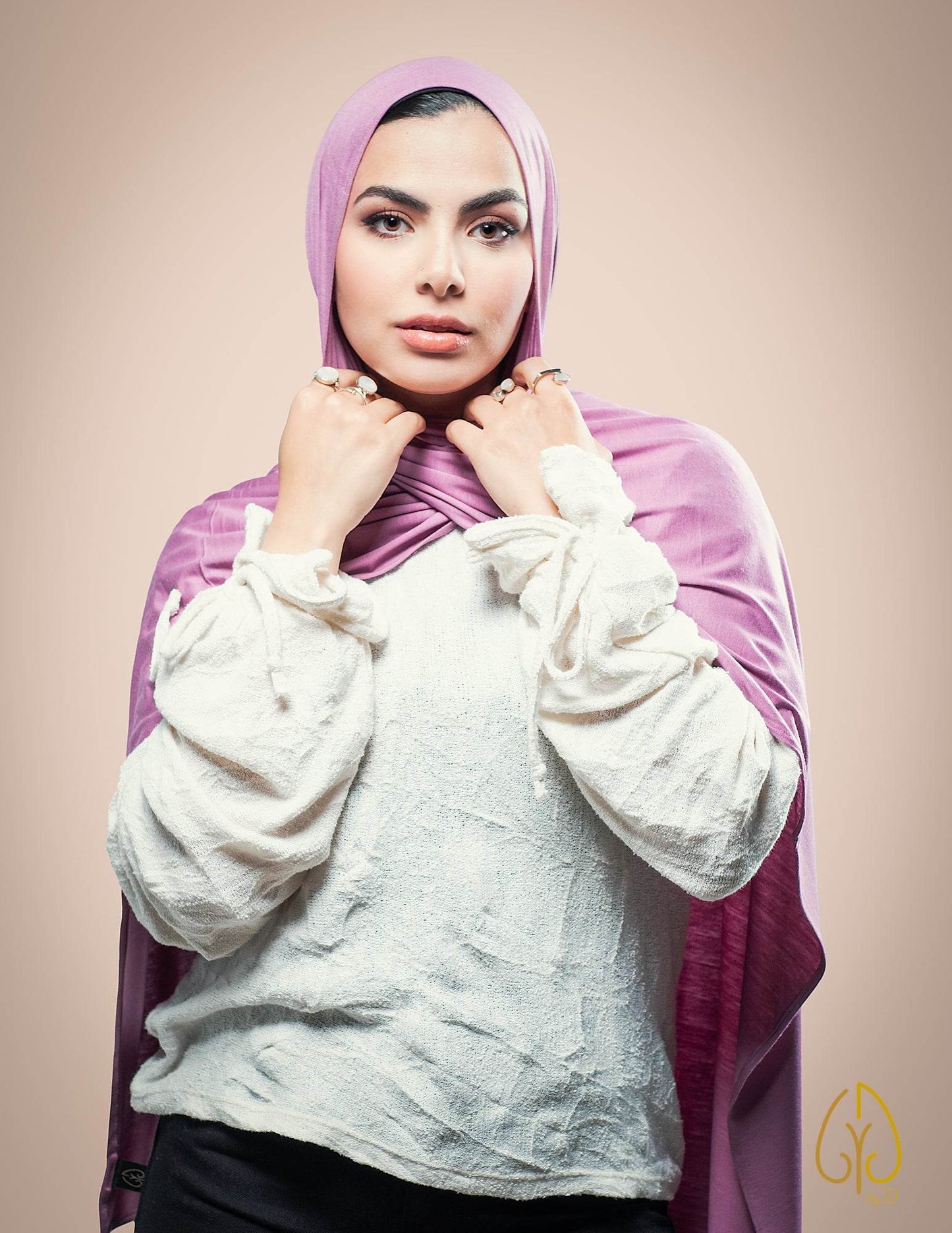 The Orchid - By.D Scarves