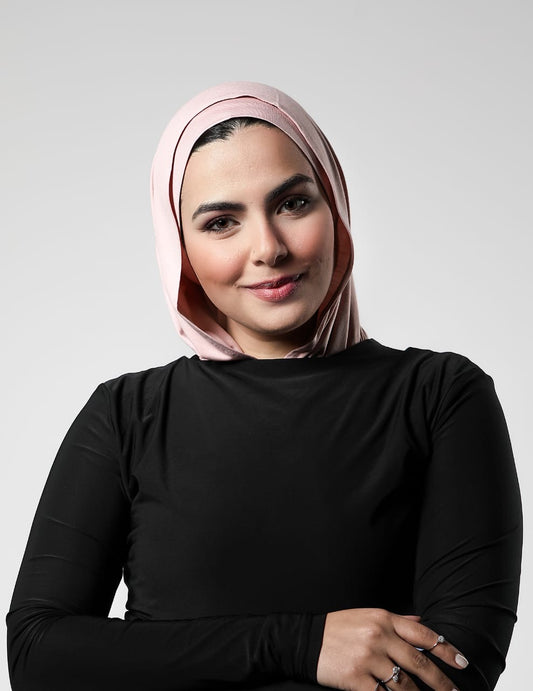 Mini Scarf Powder Rose