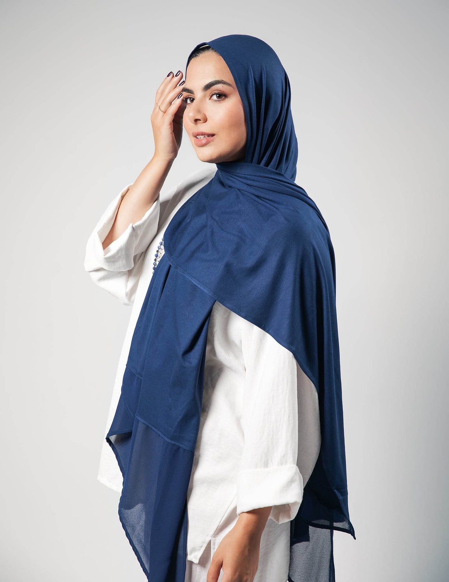 Charming Navy - By.D Scarves