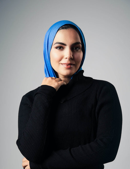 Mini Scarf Royal Blue - By.D Scarves