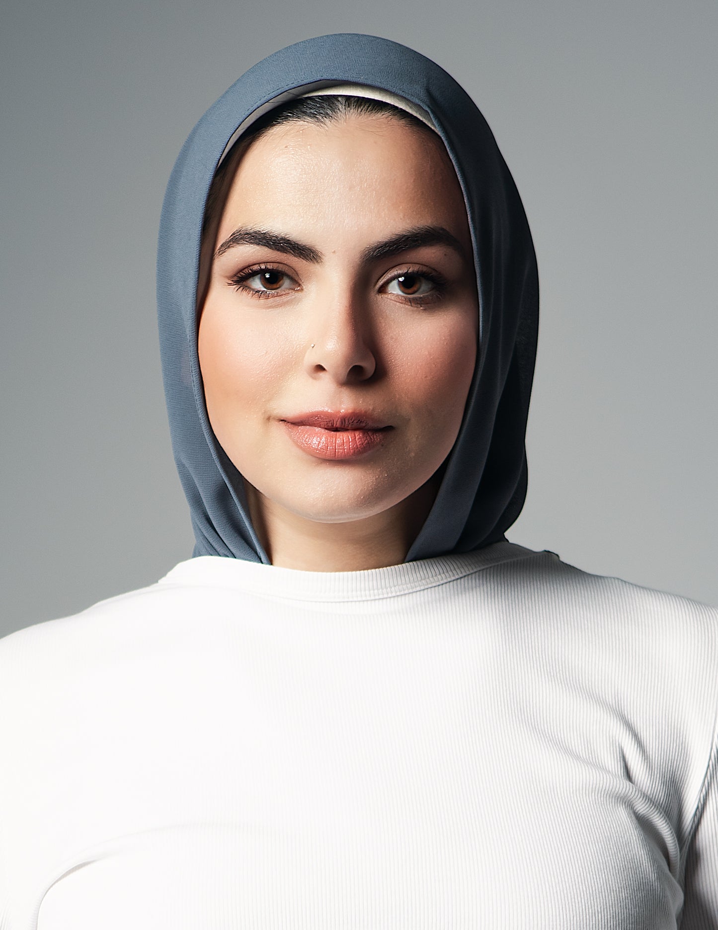 Mini Chiffon Steel Grey