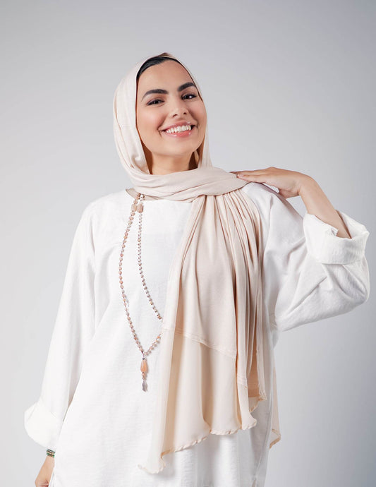 Charming Creme - By.D Scarves