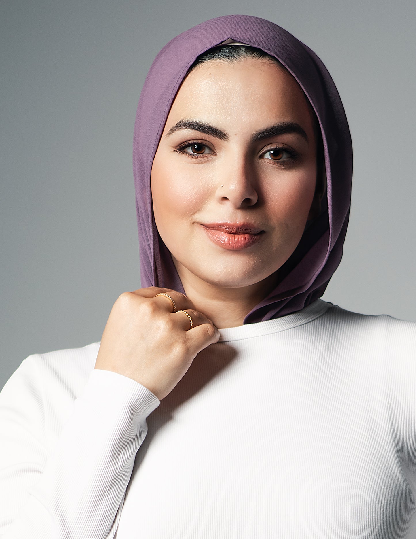 Mini Chiffon Dusty Mauve