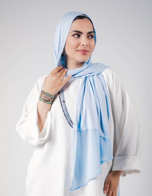 Charming Baby Blue - By.D Scarves