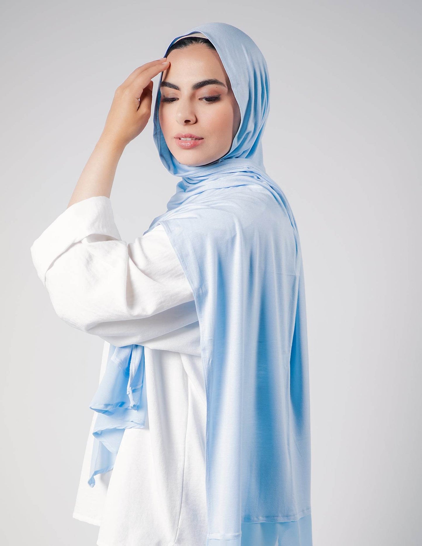 Charming Baby Blue - By.D Scarves