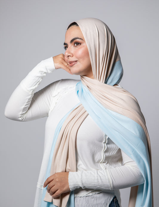 Crème / Powder Blue