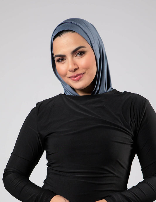 Mini Scraf Steel Grey - By.D Scarves