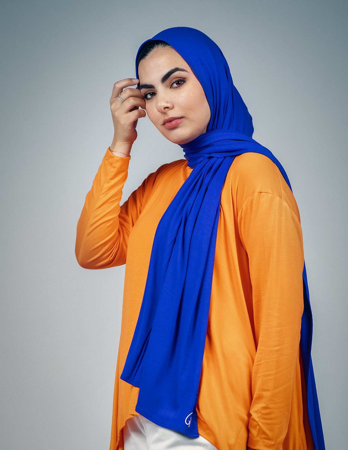 The Royal Blue - By.D Scarves
