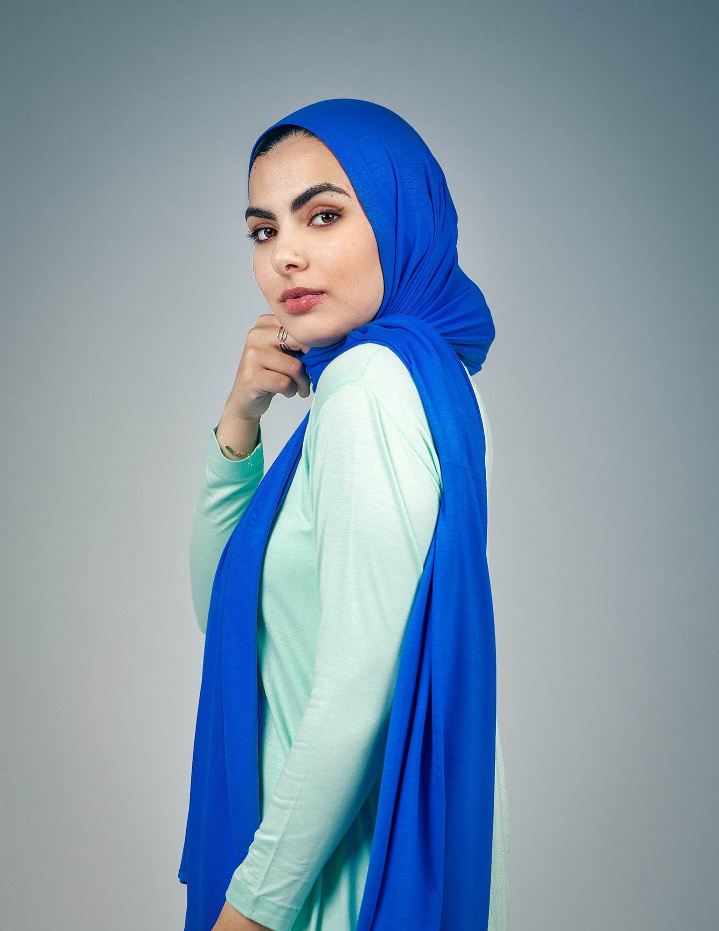 The True Blue - By.D Scarves