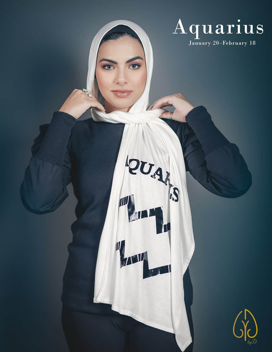 Aquarius الدلو - By.D Scarves