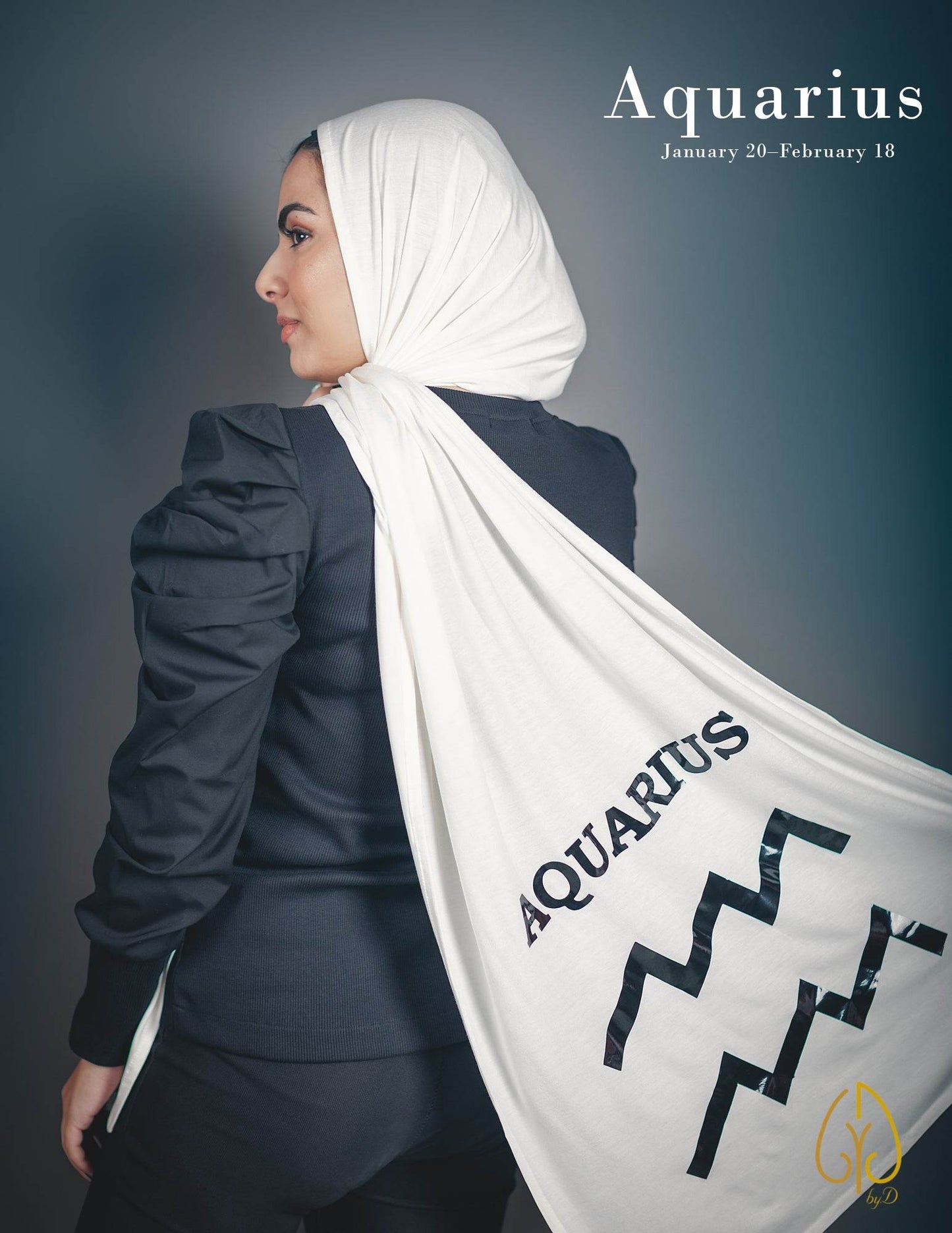 Aquarius الدلو - By.D Scarves
