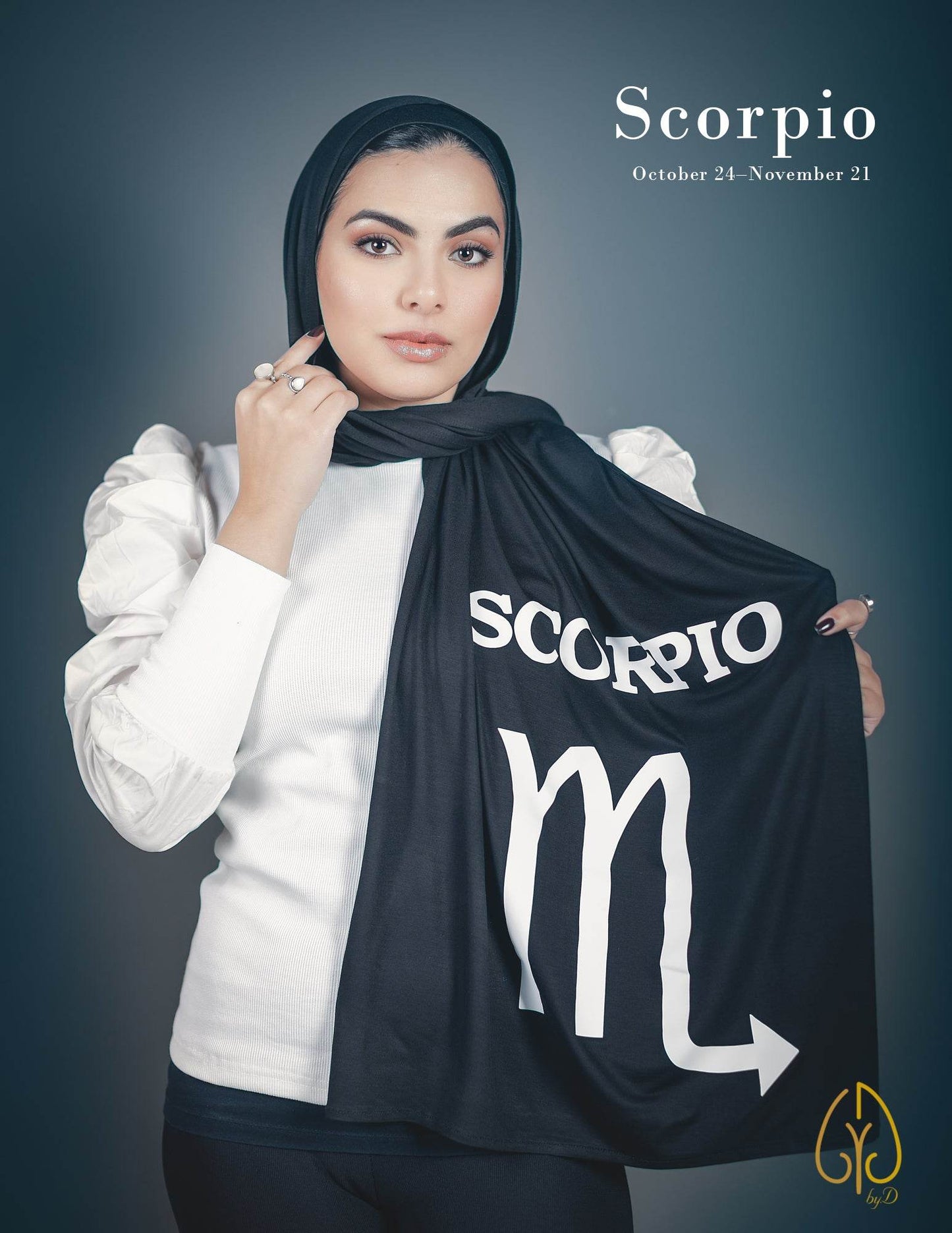 Scorpio العقرب - By.D Scarves