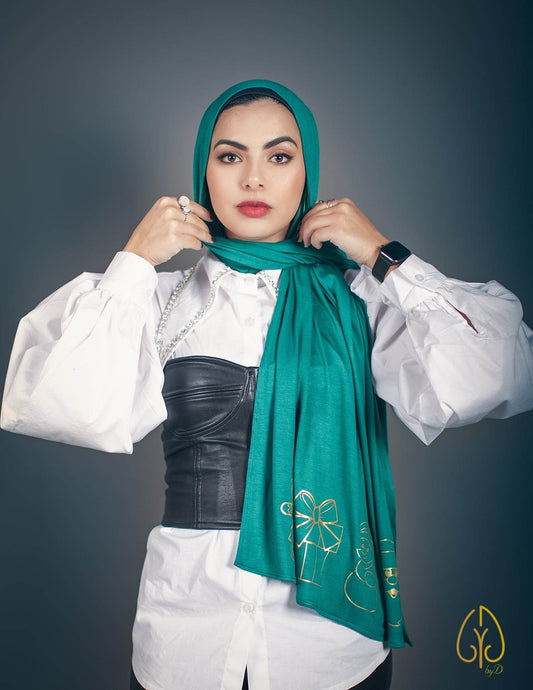 The Wonderland (Green) - By.D Scarves