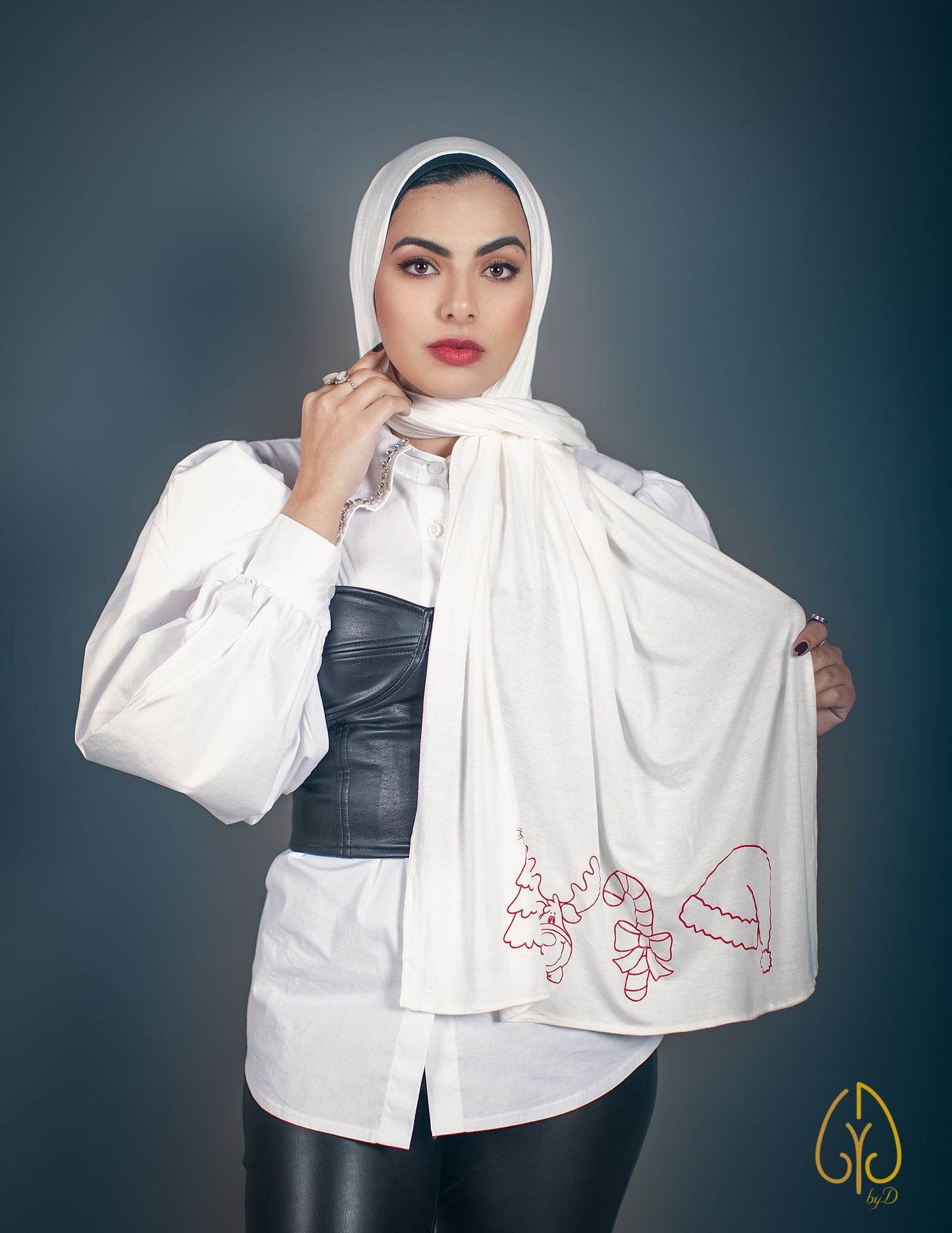 The Wonderland (White) - By.D Scarves
