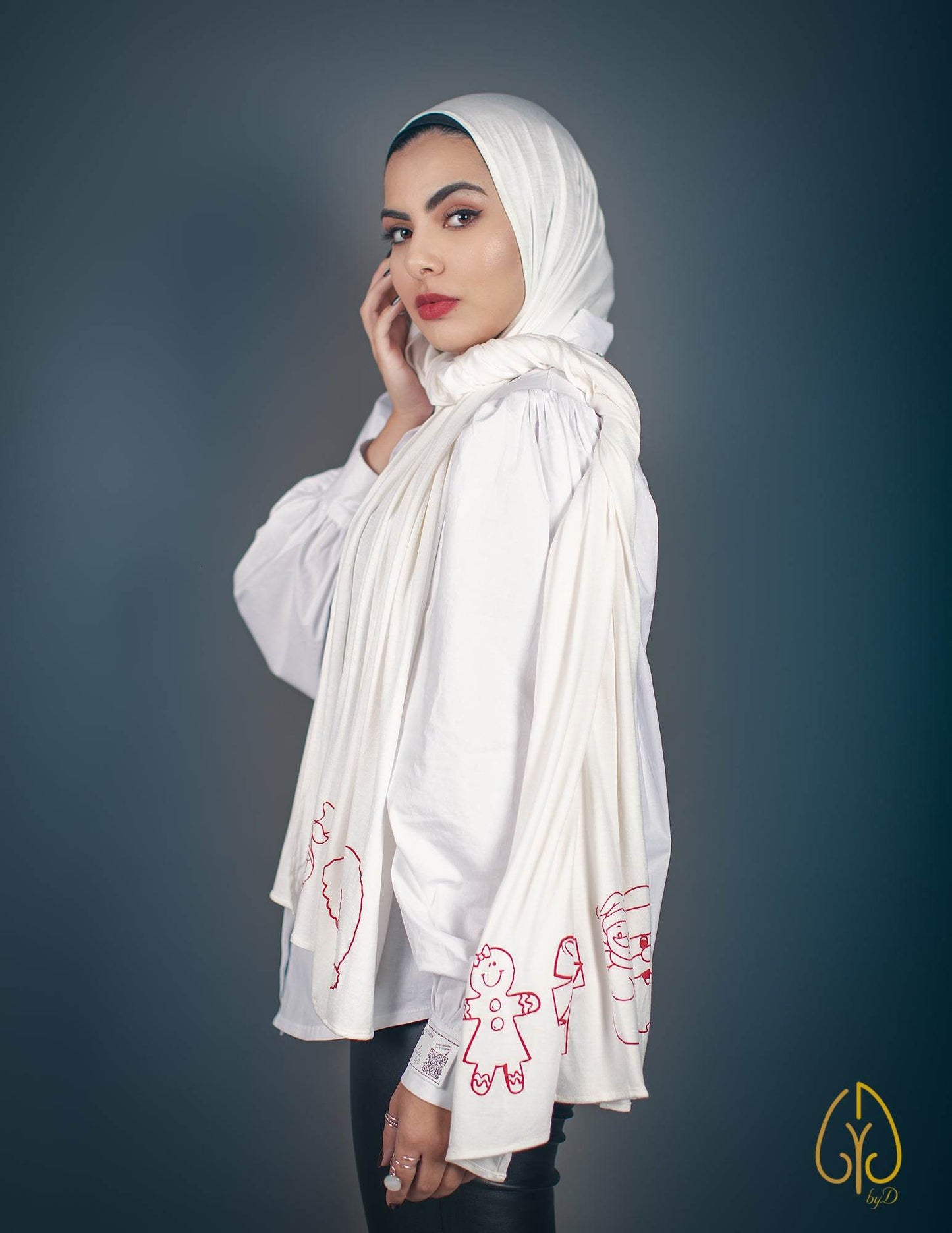 The Wonderland (White) - By.D Scarves