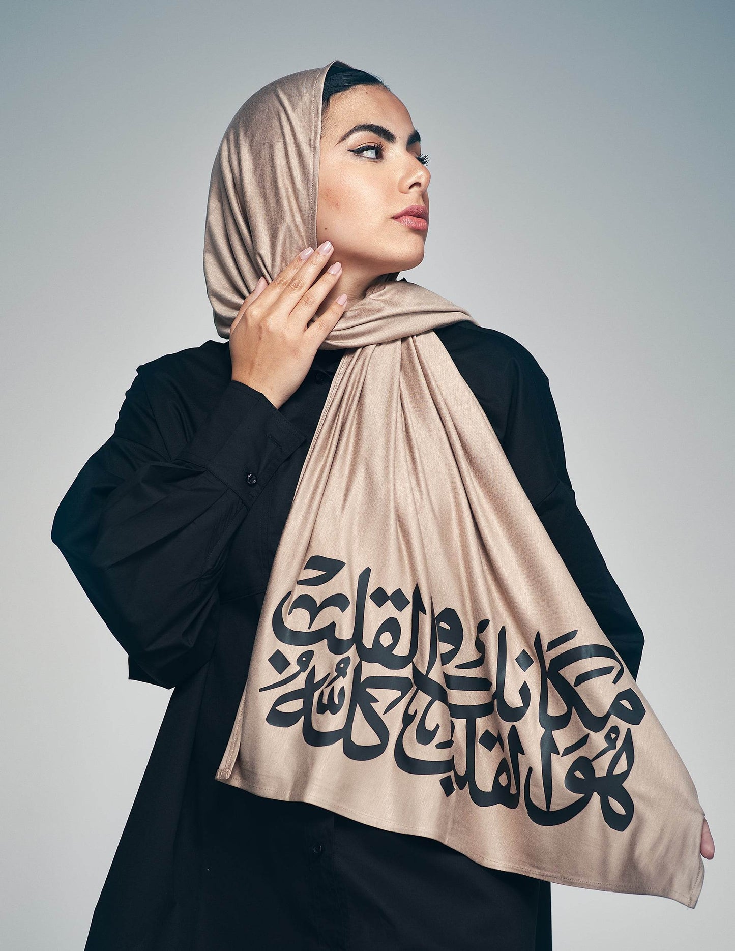 مكانك في القلب هو القلب كله - By.D Scarves