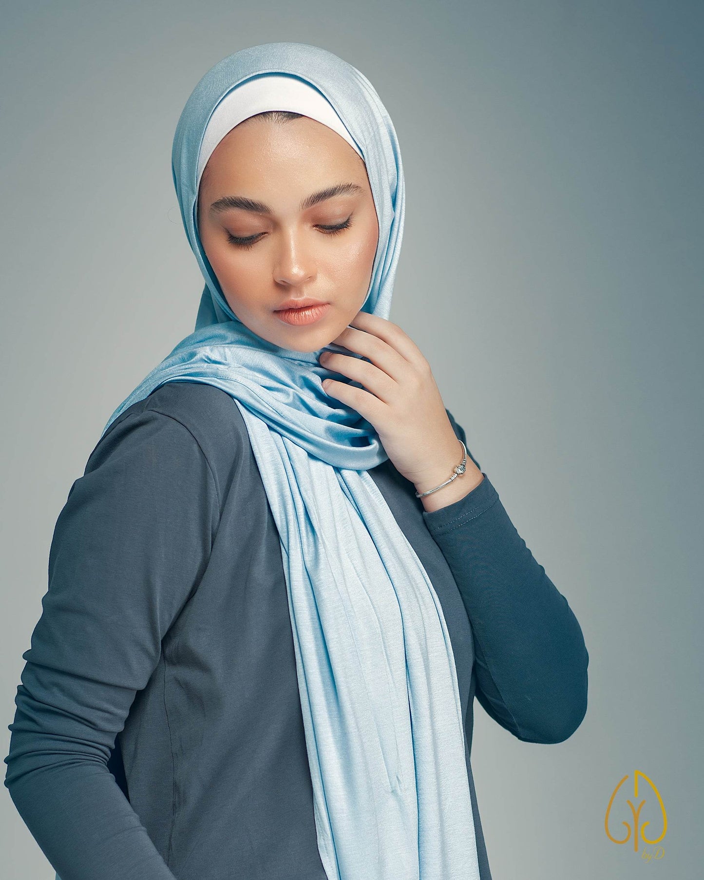 The Baby Blue - By.D Scarves