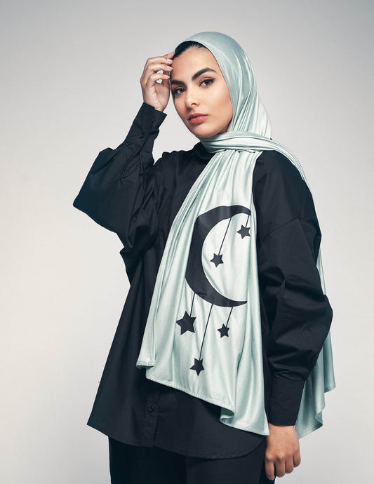 Crescent Elegance - By.D Scarves