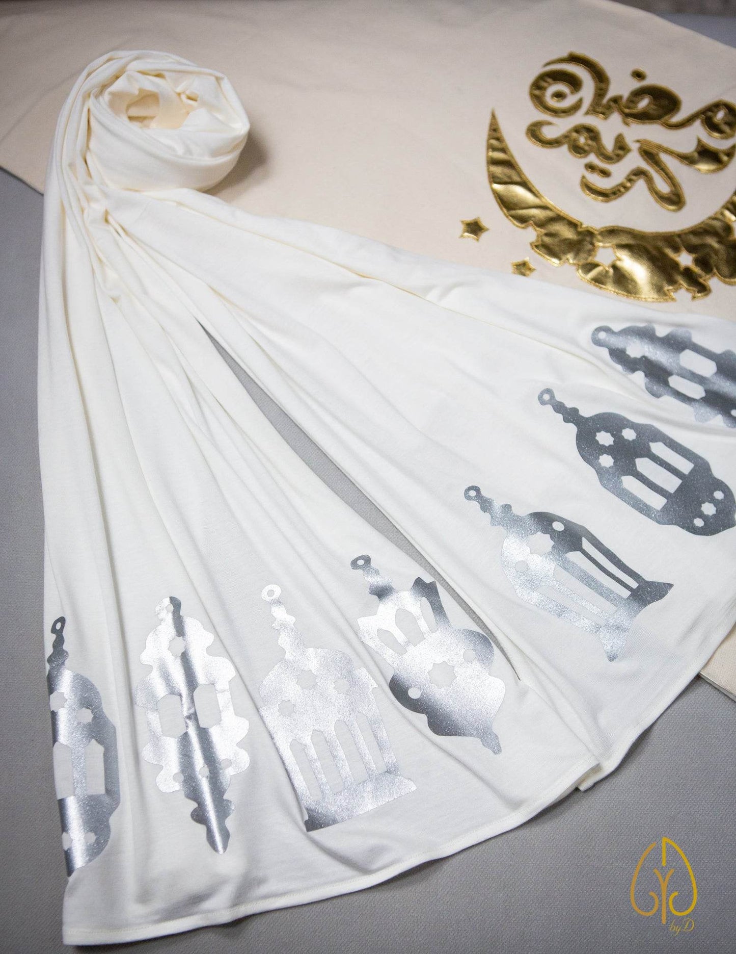 Silver Angelic Lanterns - By.D Scarves
