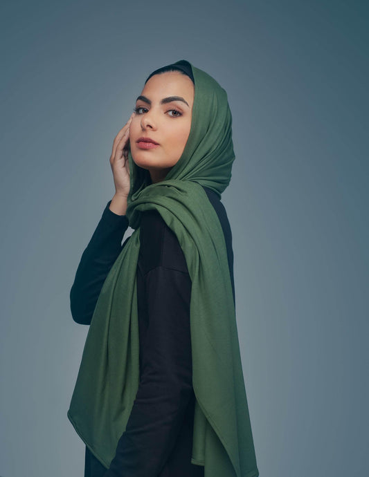The Olive Green - By.D Scarves
