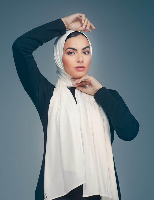 The Pearl White - By.D Scarves