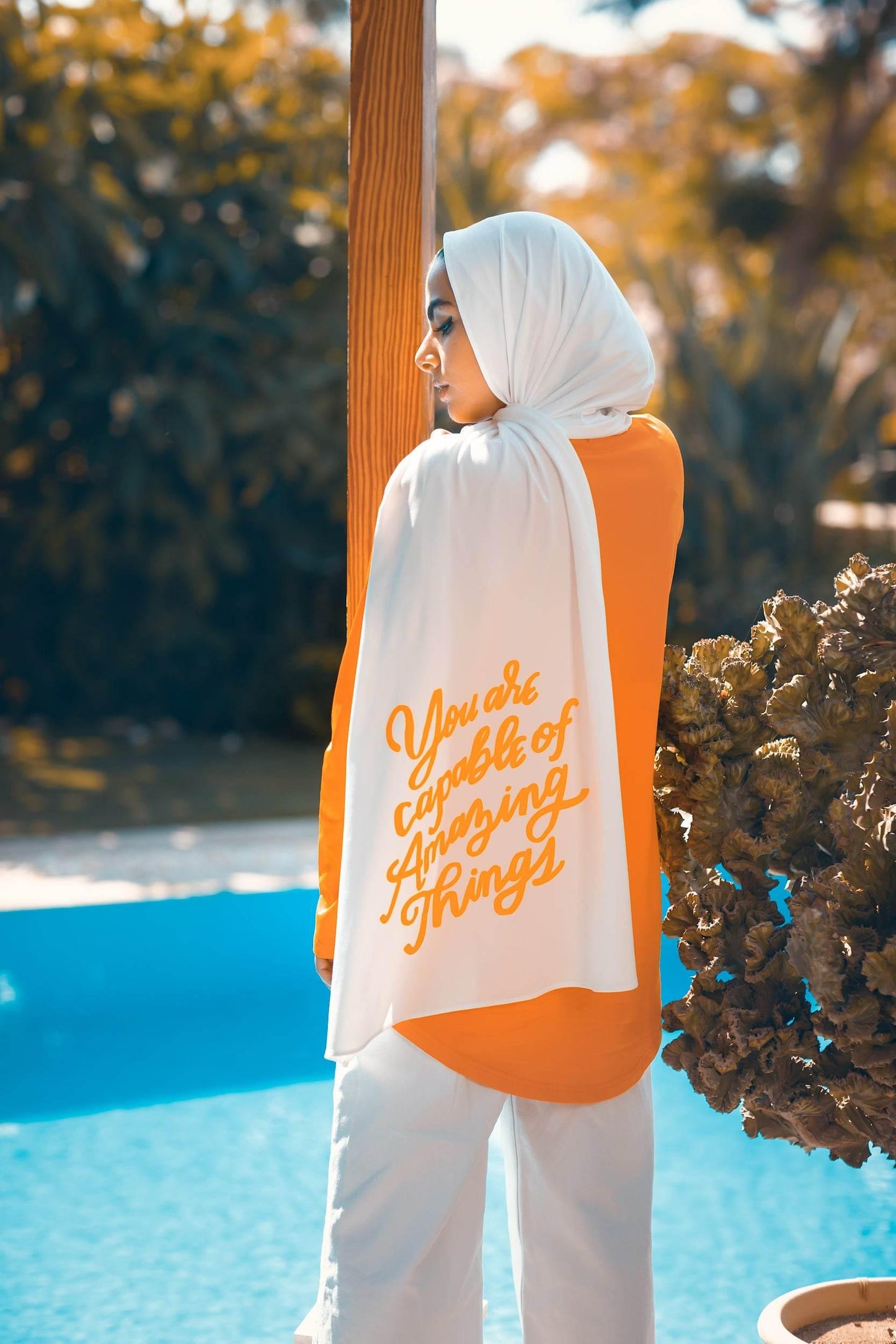 YOU ARE CAPABLE OF AMAZING THINGS - By.D Scarves