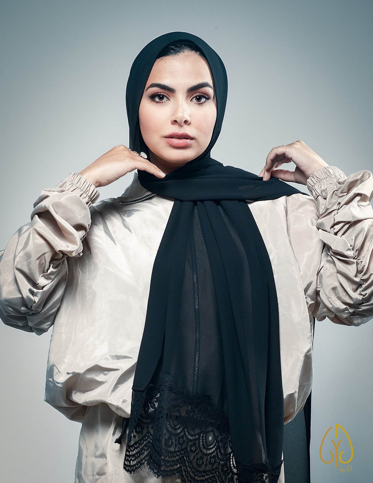 Black Delicacy - By.D Scarves