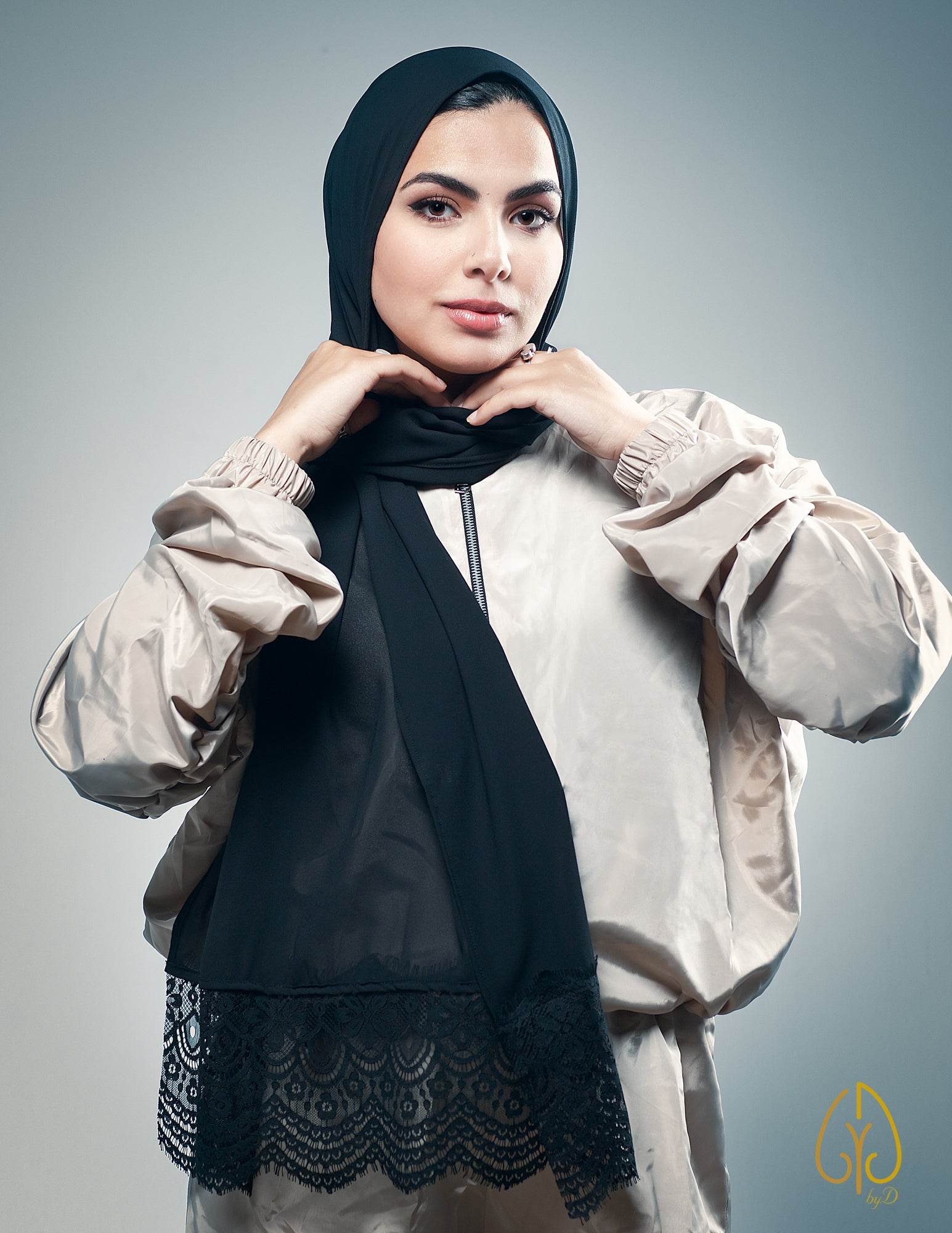 Black Delicacy - By.D Scarves