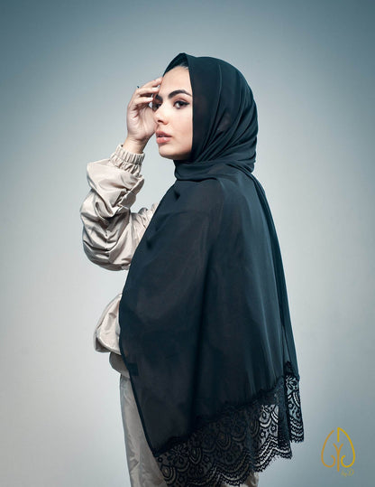 Black Delicacy - By.D Scarves