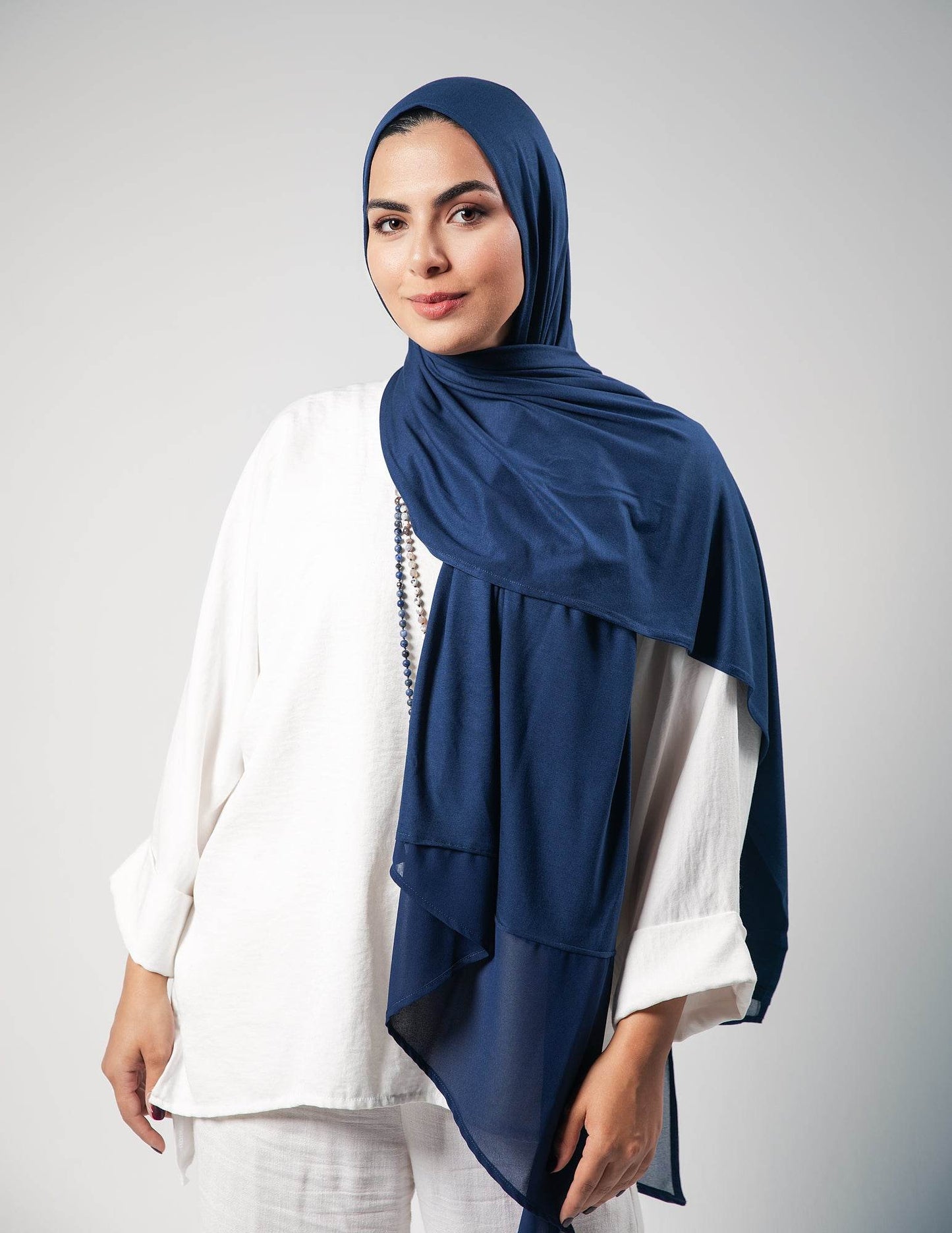 Charming Navy - By.D Scarves