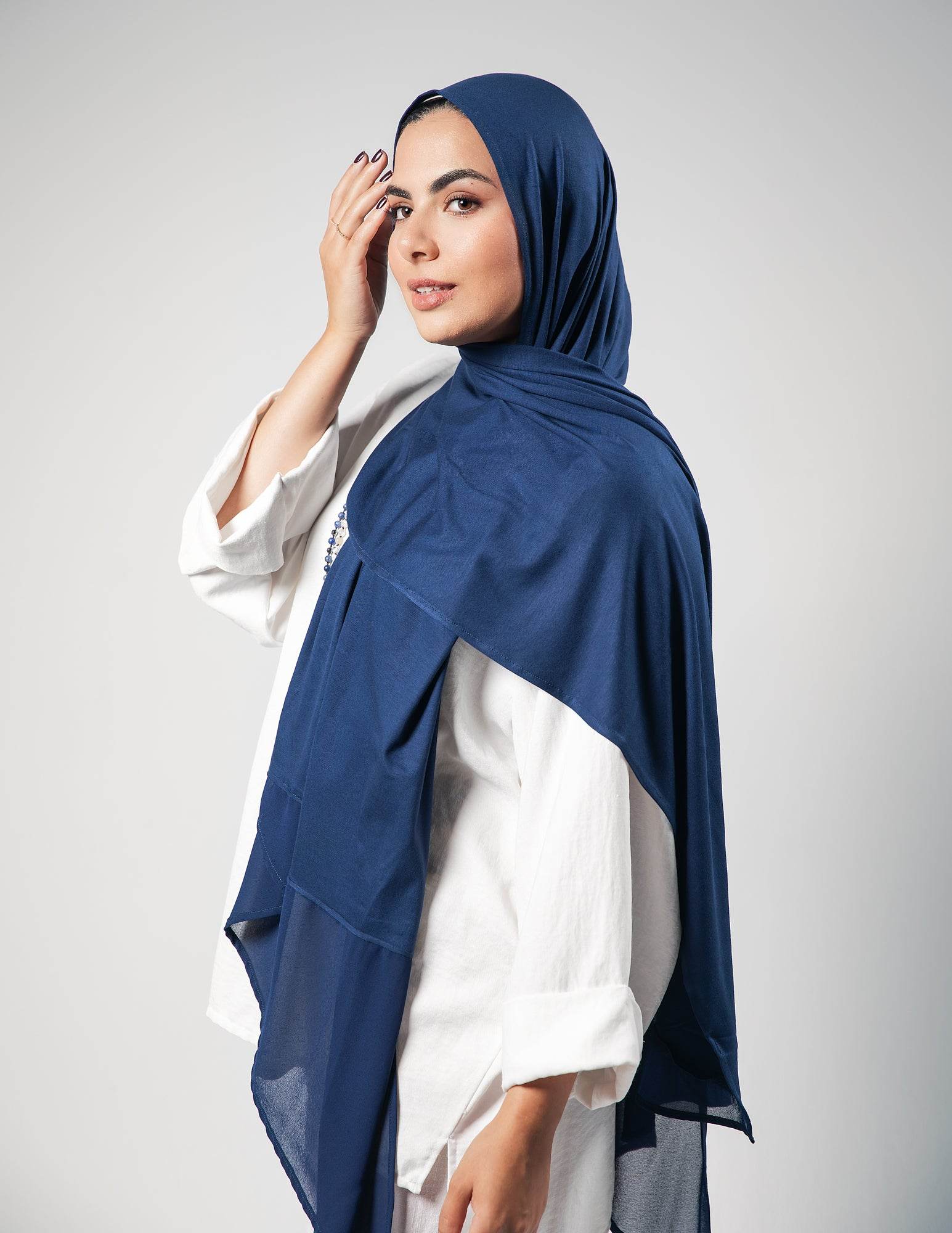 Charming Navy - By.D Scarves