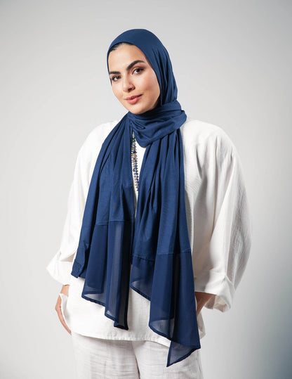 Charming Navy - By.D Scarves