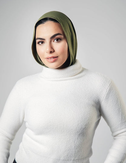 Mini Scarf Olive Green - By.D Scarves