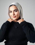 Load image into Gallery viewer, Mini Scarf Light Grey - By.D Scarves

