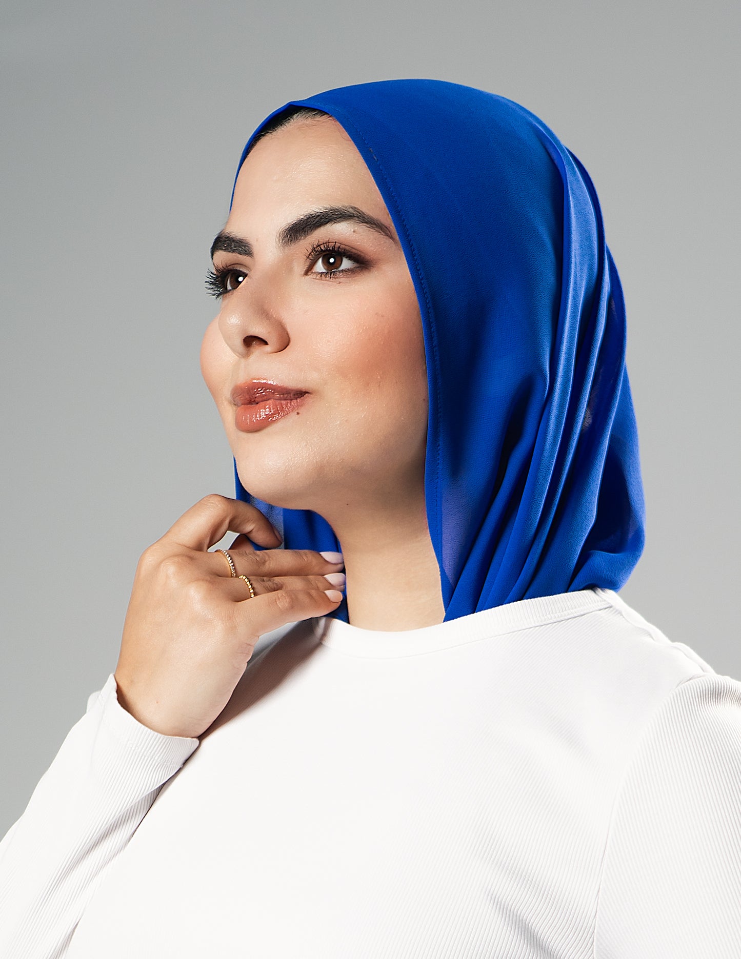 Mini Chiffon Royal Blue