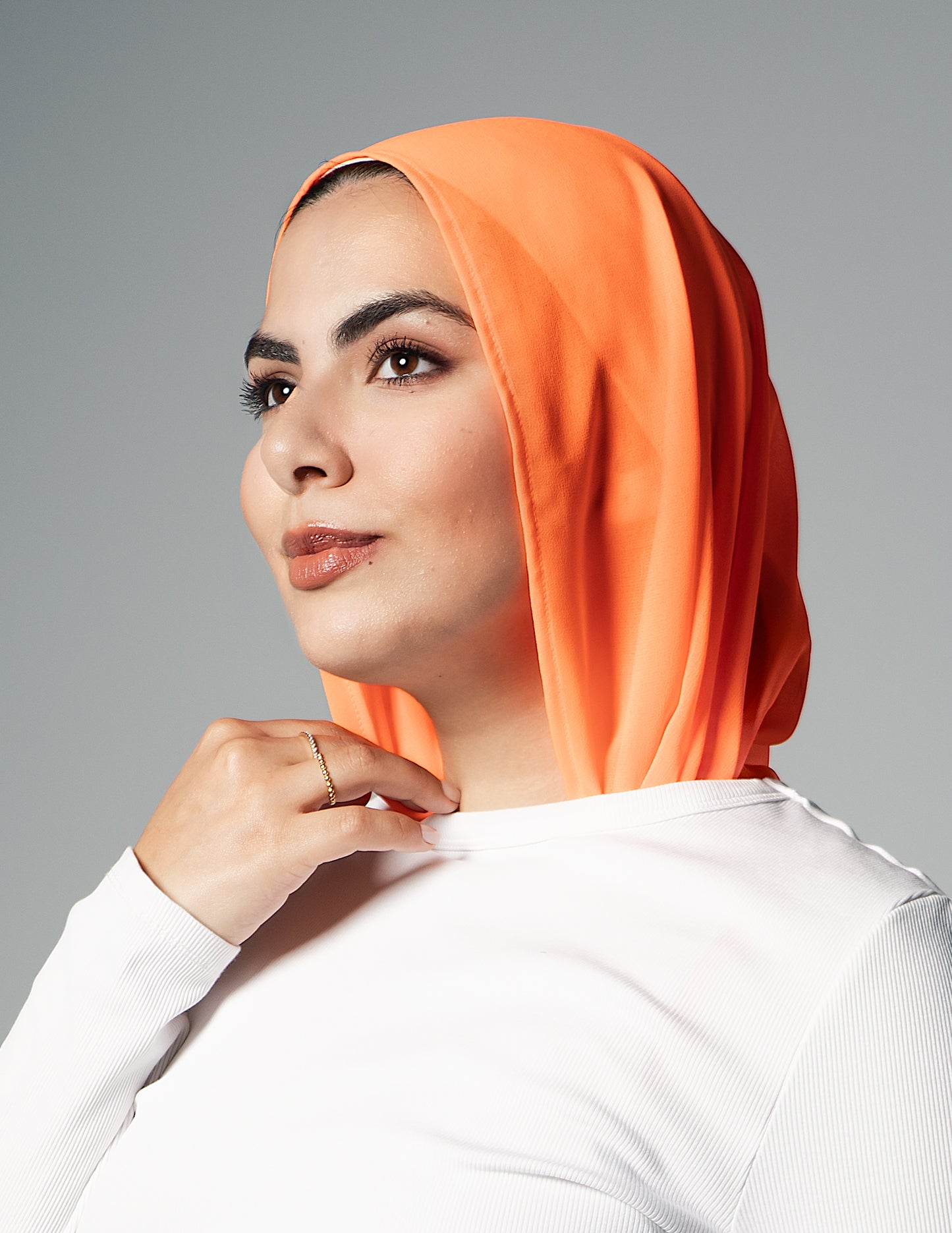 Mini Chiffon  Salmon