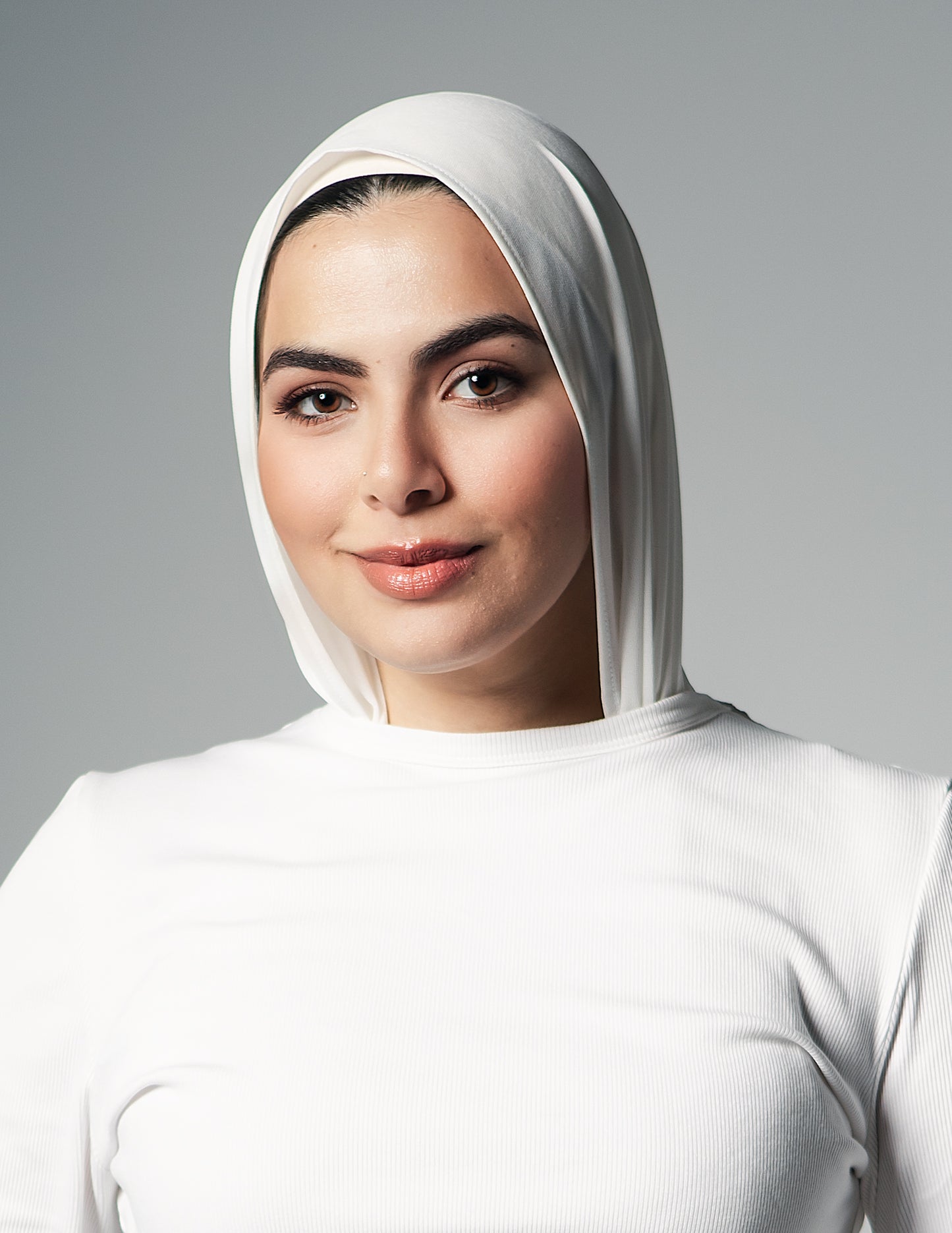 Mini Chiffon Pearl White