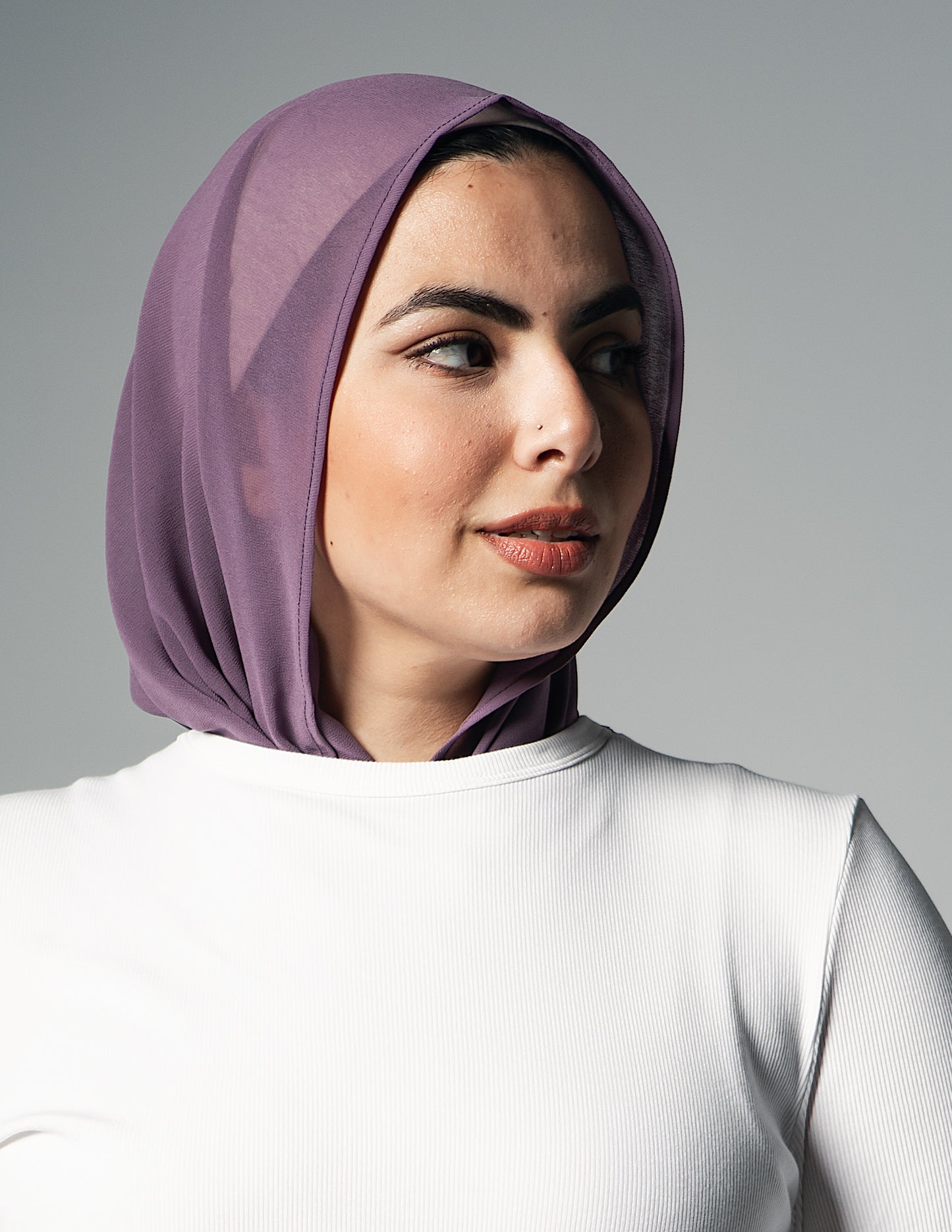 Mini Chiffon Dusty Mauve