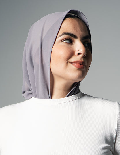 Mini Chiffon Medium Grey