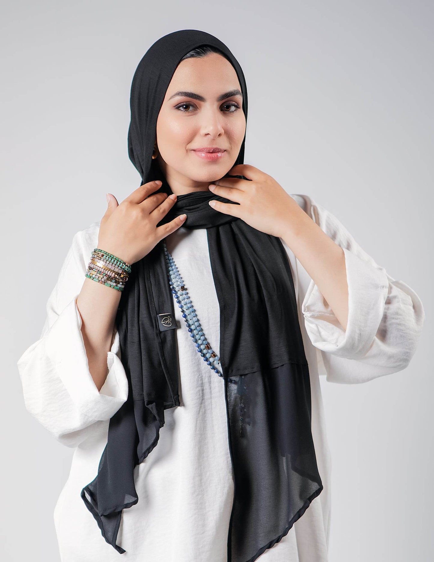 Charming Black - By.D Scarves