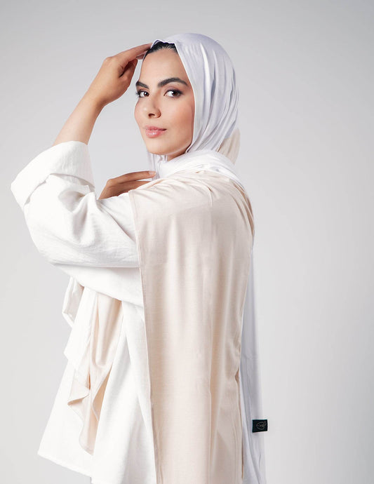 Creme / White - By.D Scarves