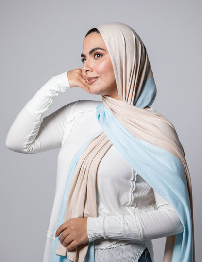 Crème / Powder Blue