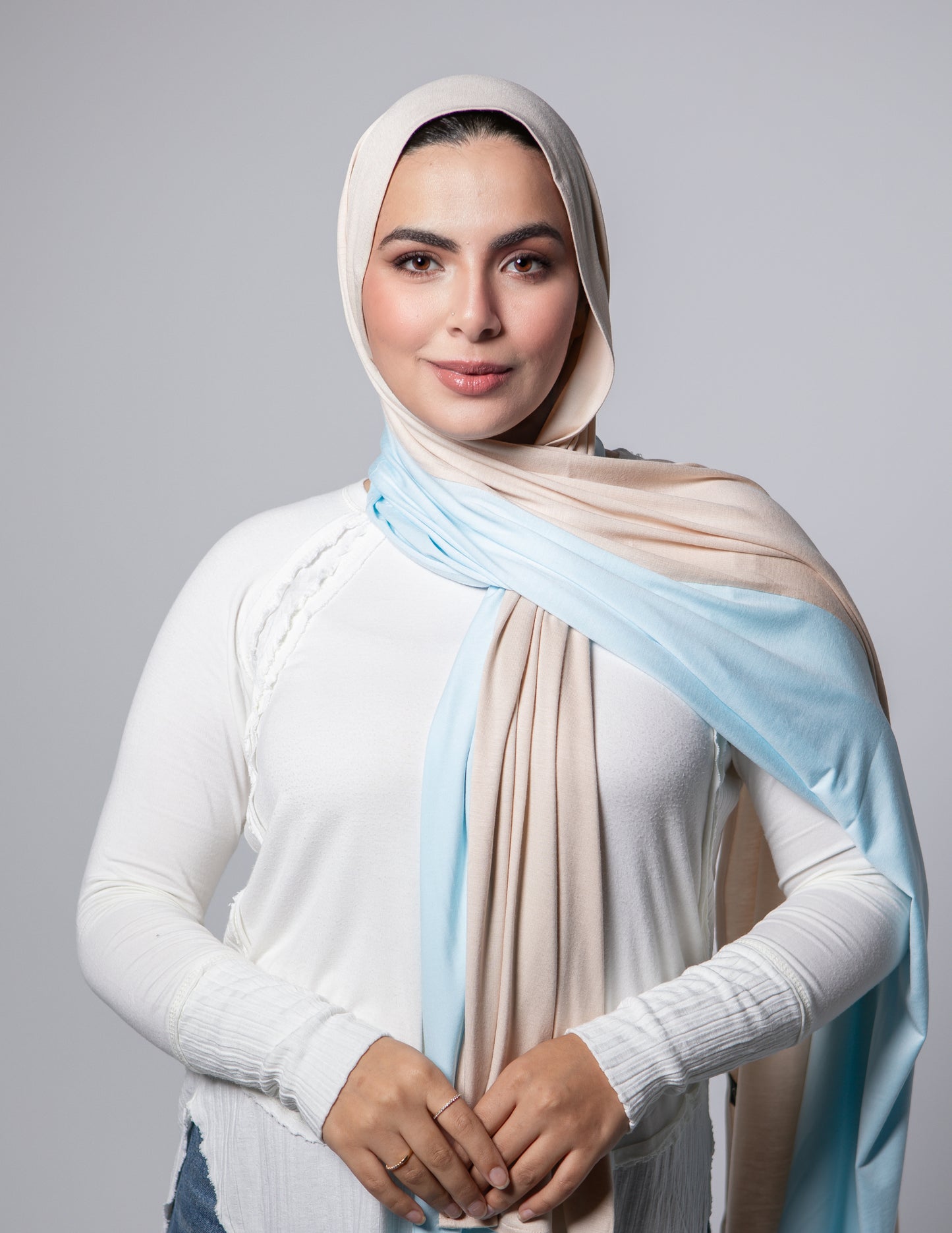 Crème / Powder Blue