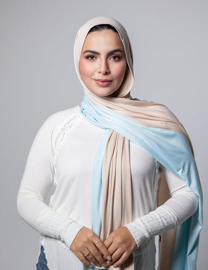 Crème / Powder Blue