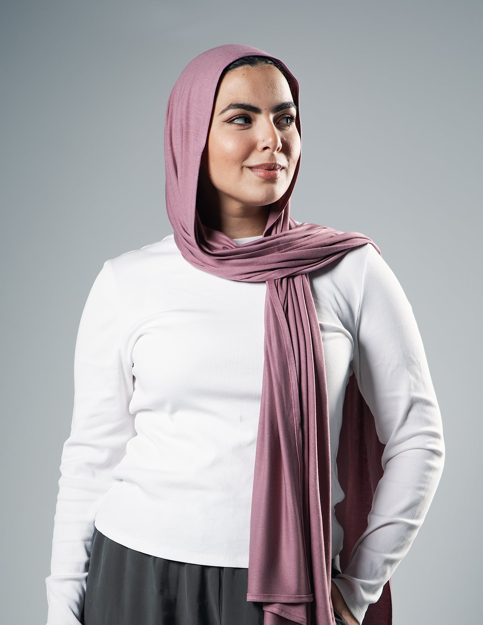 Dusty Mauve - By.D Scarves